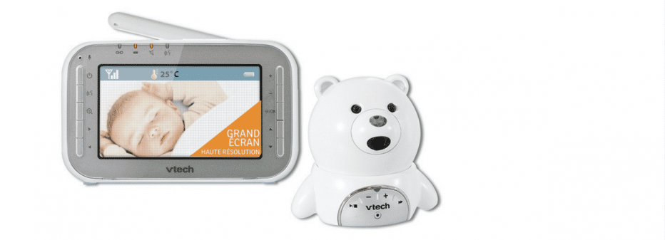 Babyphone vidéo VTech : un ourson pour surveiller bébé