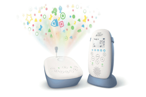 Babyphone DECT SCD 735/00 Philips Avent : un écoute-bébé projecteur d’étoiles